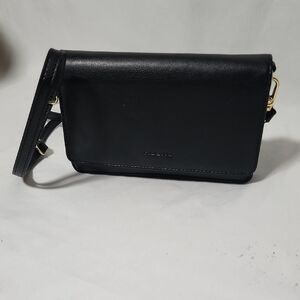 Elegant Black Crossbody Bag by